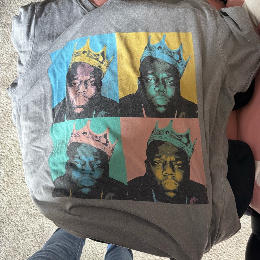 Torrid Gray Biggie Graphic Tee – Size 2 (2X / 18–20)